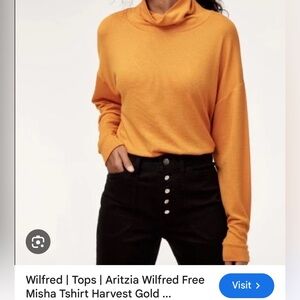 Wilfred | Tops | Aritzia Wilfred Free
Misha Harvest Gold